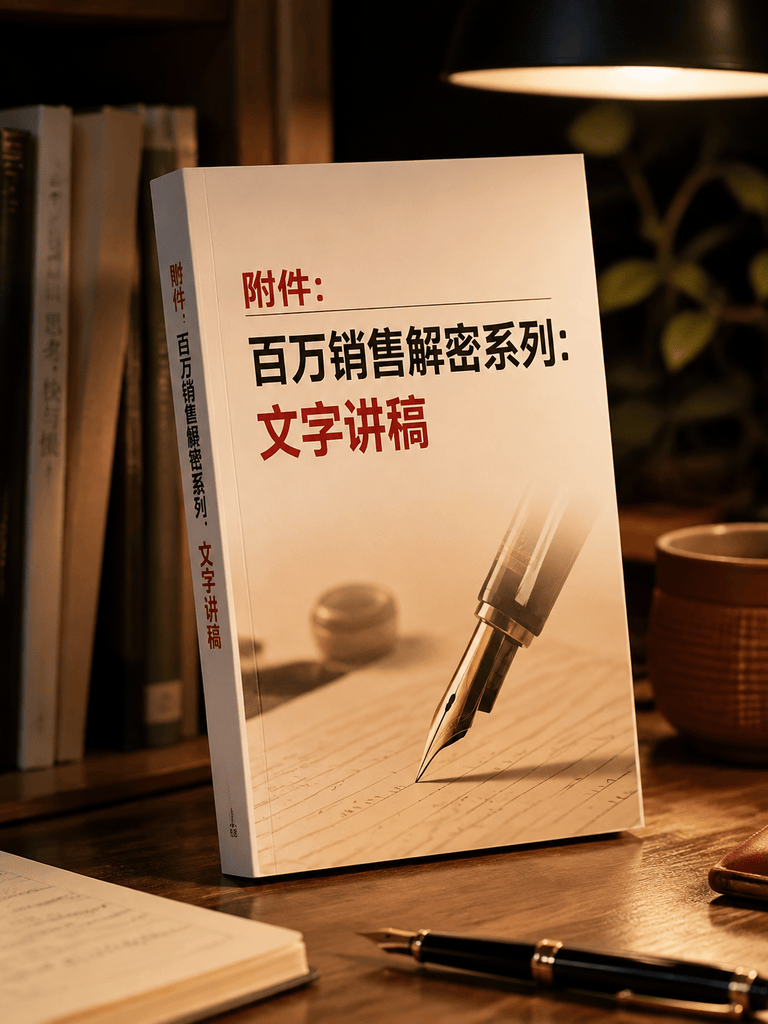 附件：百万销售信解密系列：文字讲稿