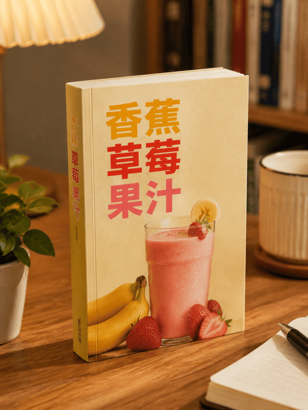 香蕉草莓果汁-藏书阁