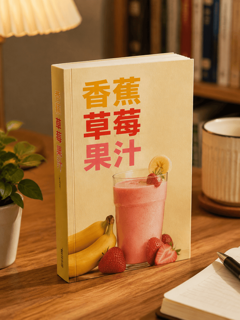 香蕉草莓果汁