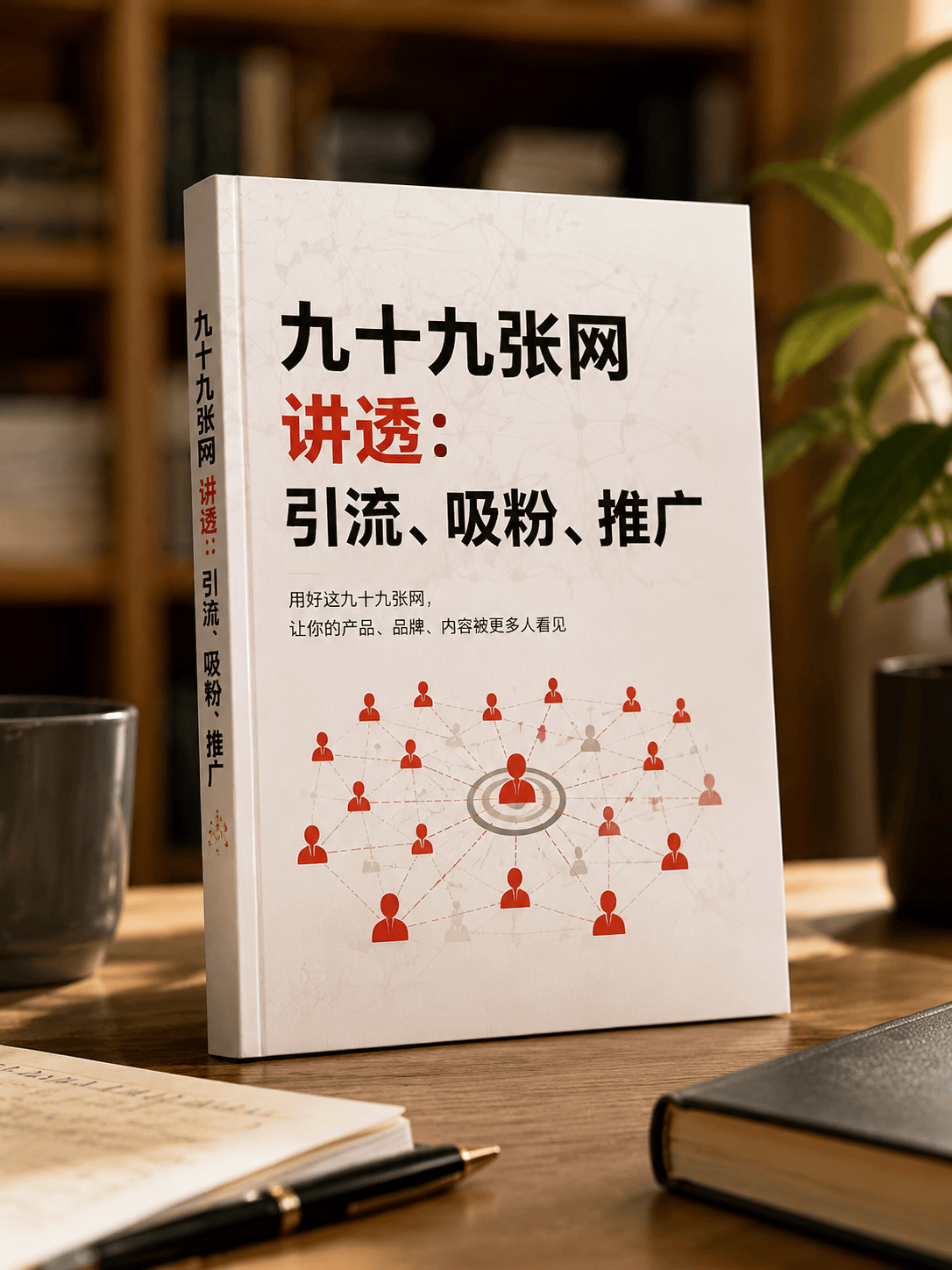 九十九张网 讲透：引流、吸粉、推广