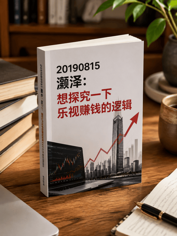 20190815灏泽：想探究一下乐视赚钱的逻辑-藏书阁