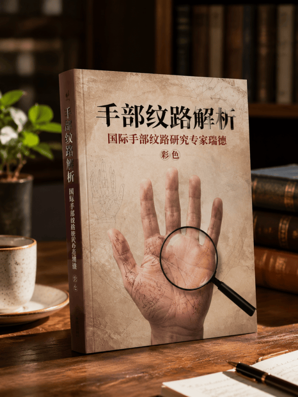 手部纹路解析-国际手部纹路研究专家瑞德 彩色-藏书阁