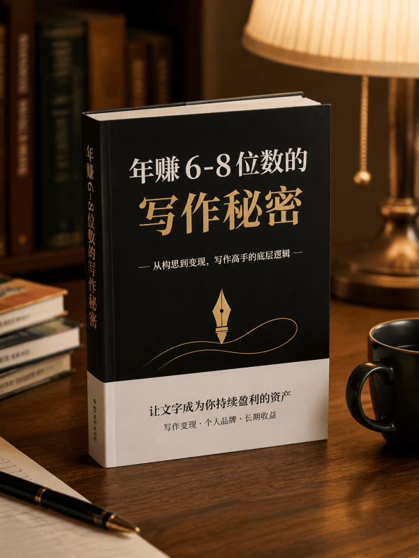 年赚6-8位数的 写作秘密-藏书阁