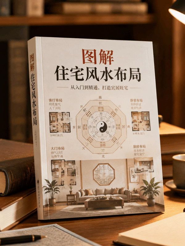 图解住宅风水布局-藏书阁