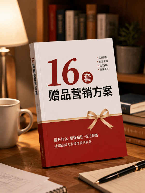 16套赠品营销方案-藏书阁