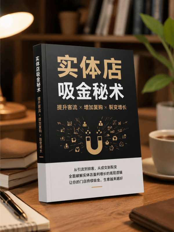 实体店吸金秘术-藏书阁