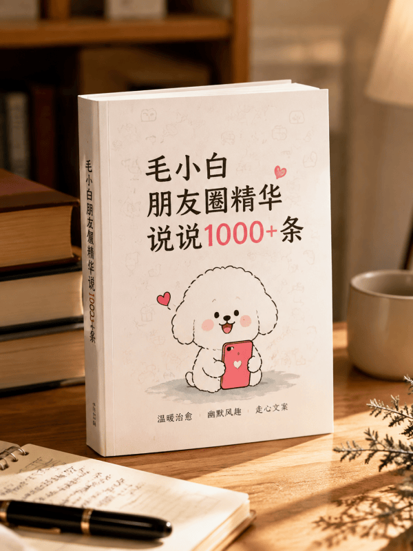 毛小白朋友圈精华说说1000+条-藏书阁