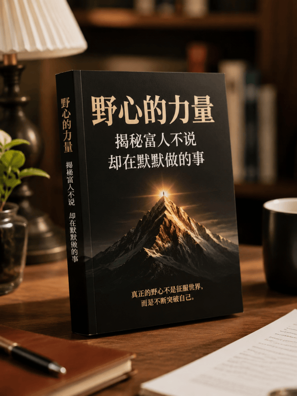 野心的力量揭秘富人不说却在默默做的事-藏书阁