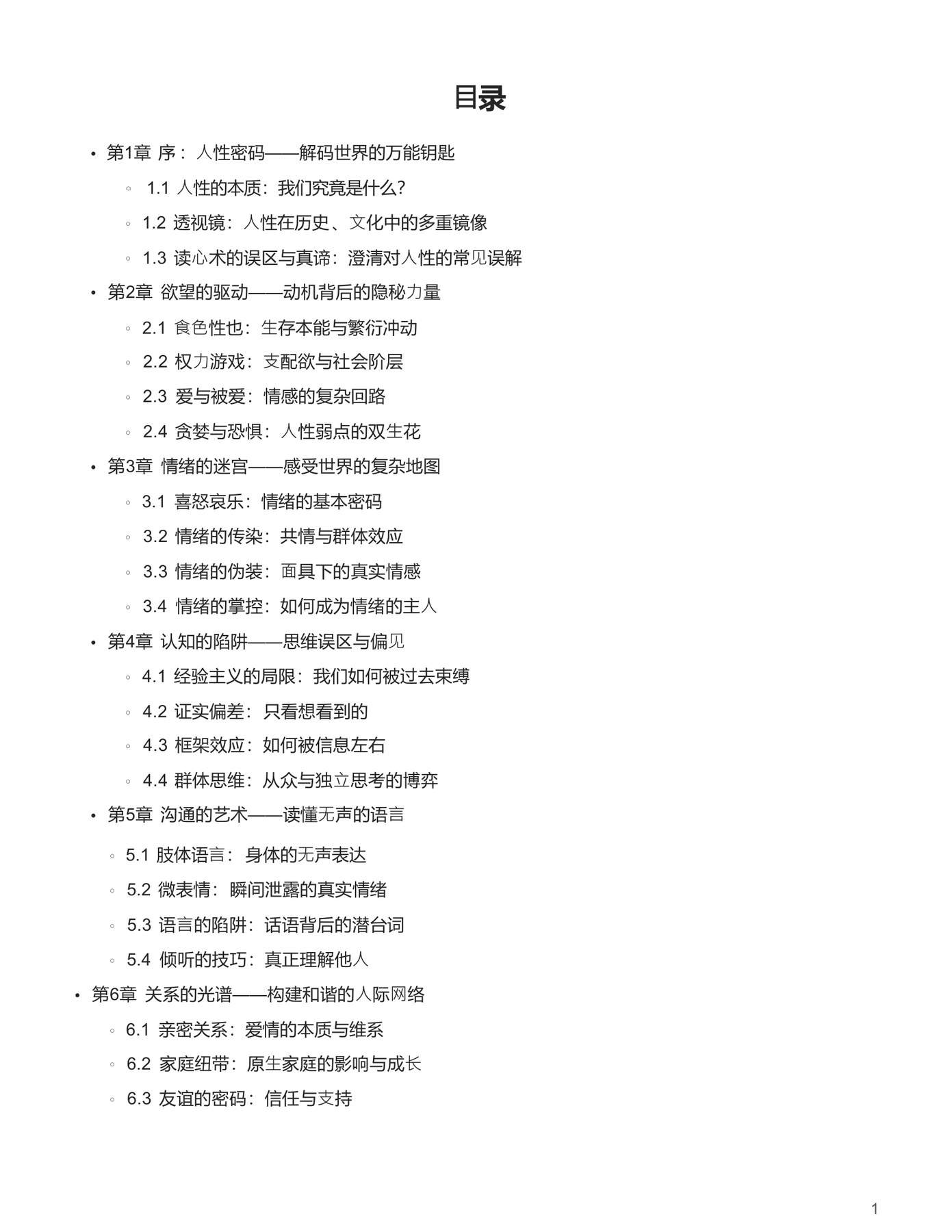 目录图