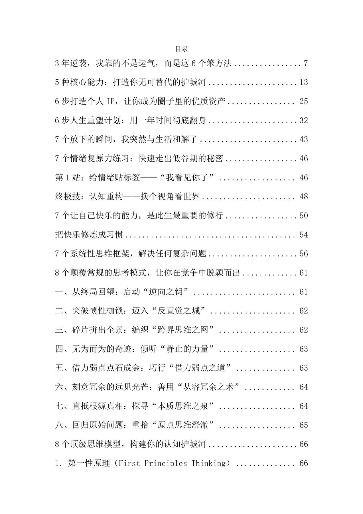 目录图