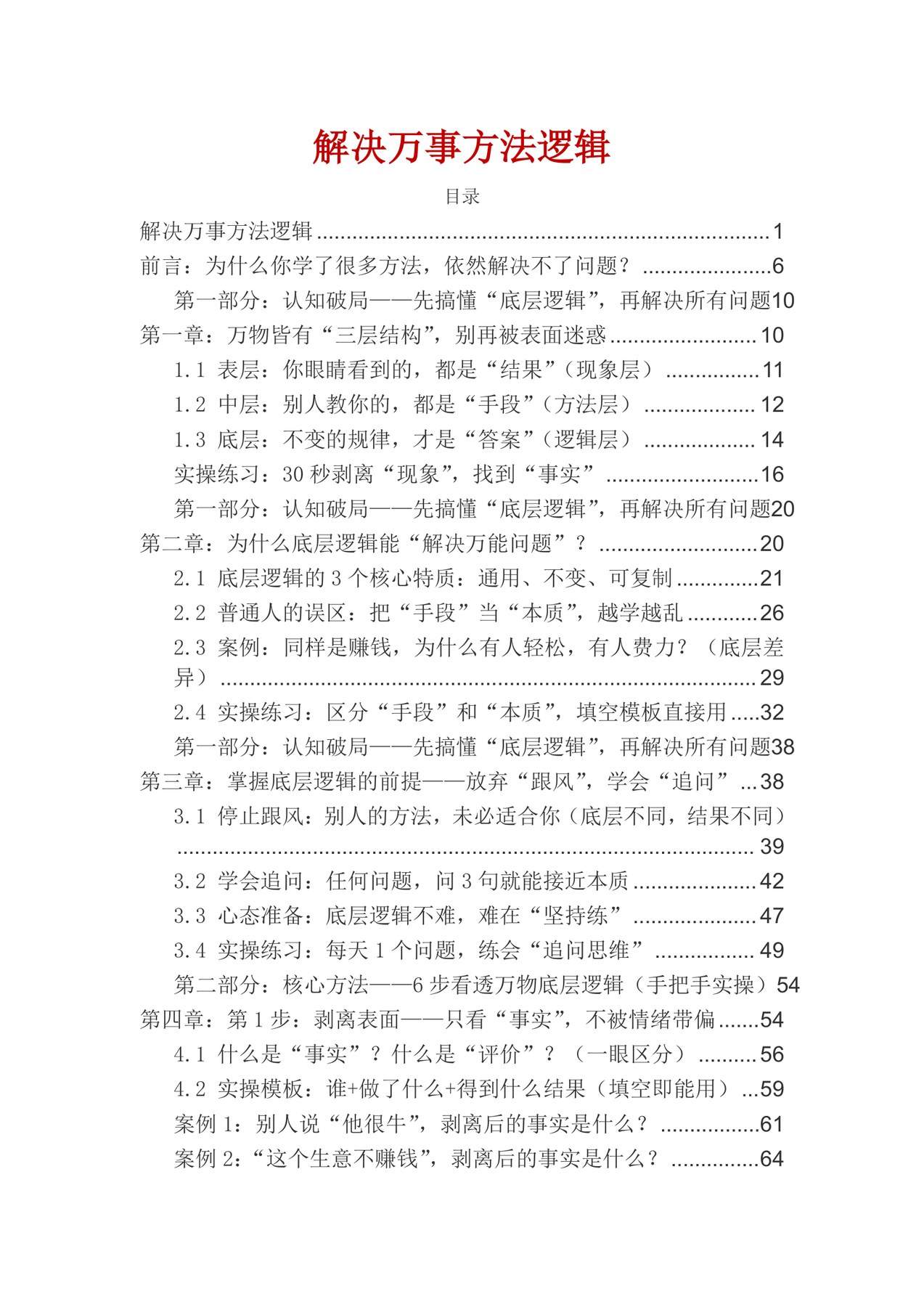 目录图