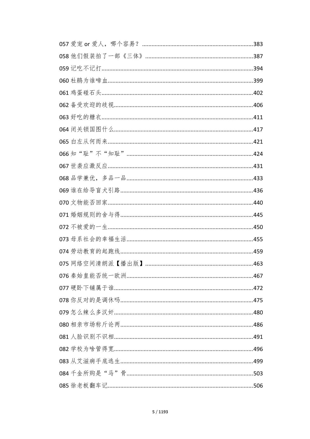 目录图