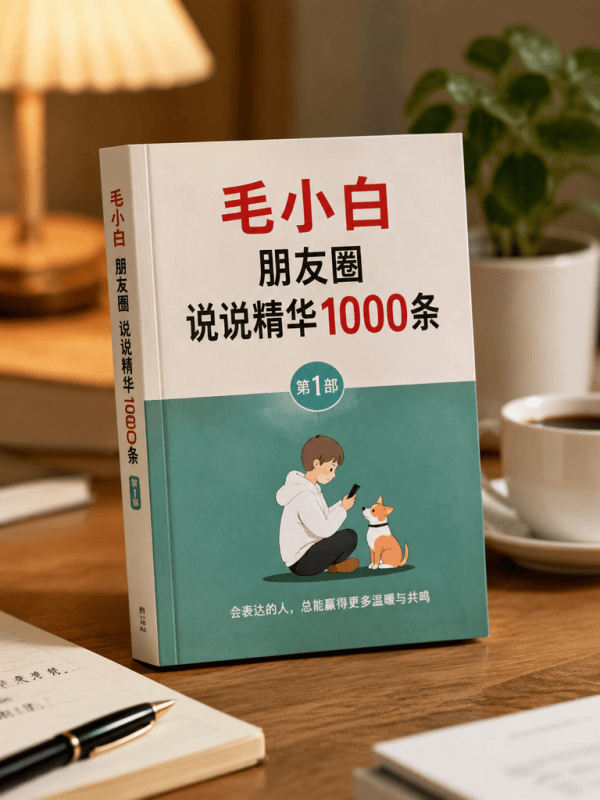 毛小白朋友圈说说精华1000条 第1部-藏书阁