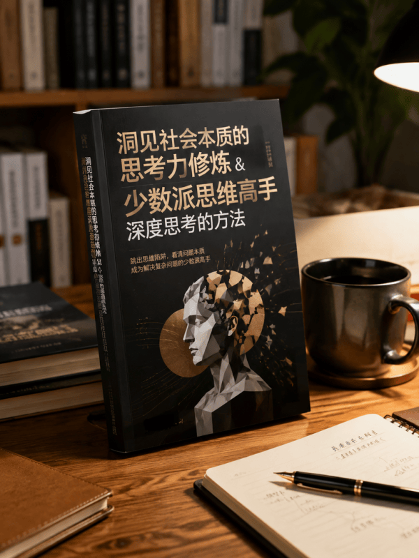 洞见社会本质的思考力修炼&少数派思维高手深度思考的方法-藏书阁