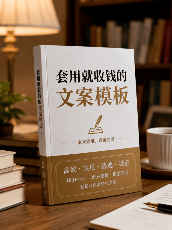 套用就收钱的文案模板-藏书阁