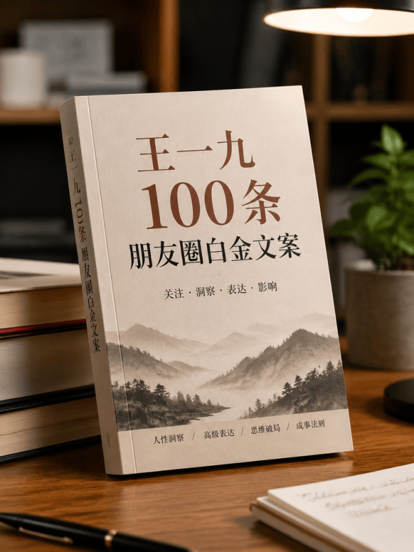 王一九100条朋友圈白金文案-藏书阁