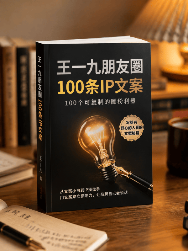 王一九朋友圈100条IP文案-藏书阁