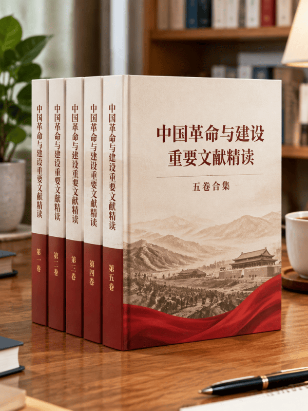 中国革命与建设重要文献精读五卷合集-藏书阁