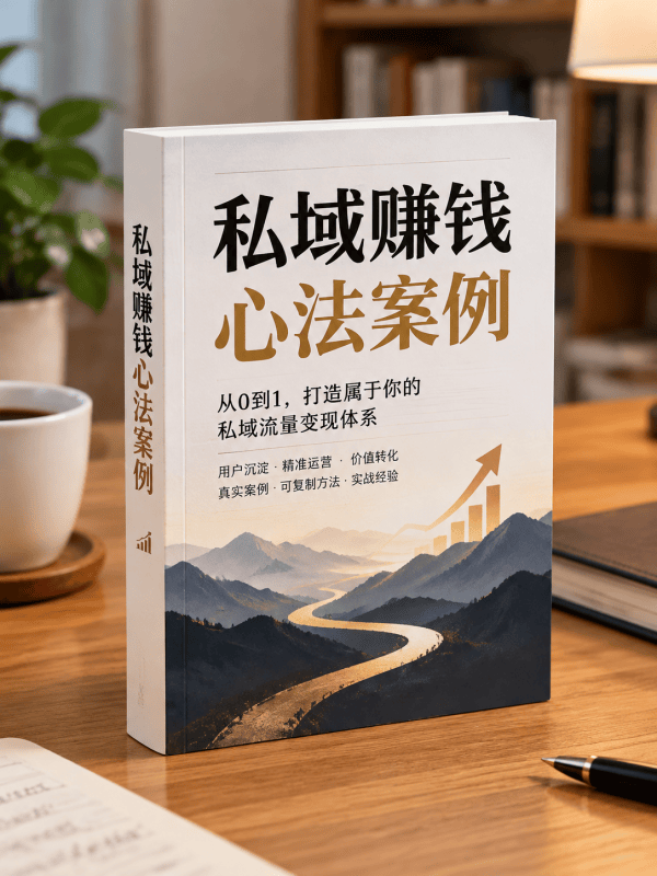 私域赚钱心法案例-藏书阁