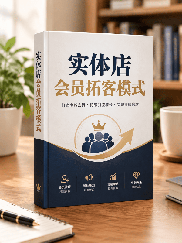 实体店会员拓客模式-藏书阁