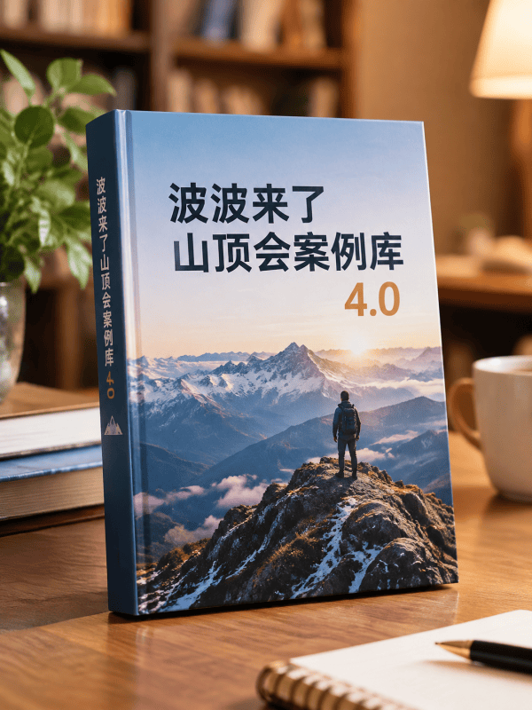 波波来了山顶会案例库4.0-藏书阁