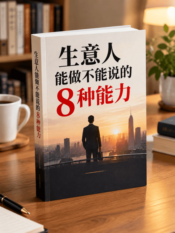生意人能做不能说的8种能力-藏书阁
