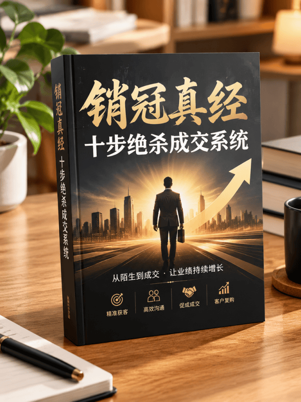 销冠真经十步绝杀成交系统-藏书阁