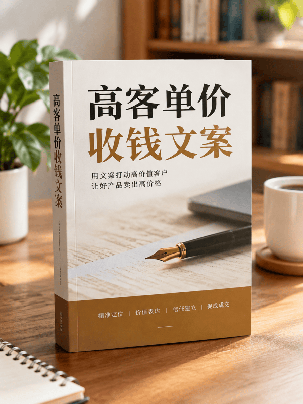 高客单价收钱文案-藏书阁
