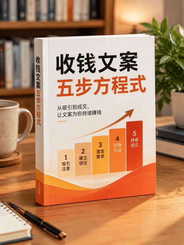 收钱文案五步方程式-藏书阁