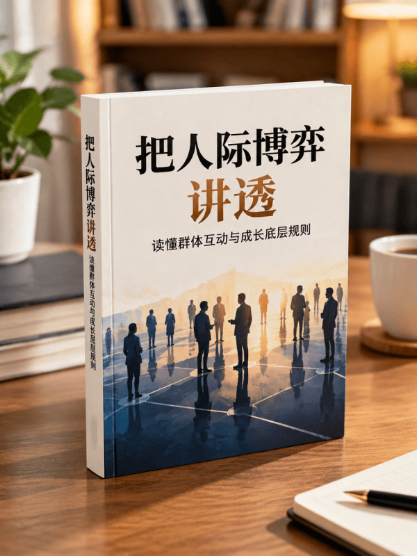 把人际博弈讲透：读懂群体互动与成长底层规则-藏书阁