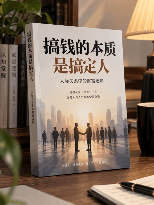 搞钱的本质是搞定人-藏书阁